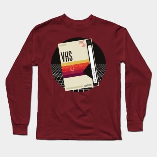 Retro VHS Video Long Sleeve T-Shirt